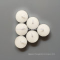 Mini Round Clear cup White Tealight Candles